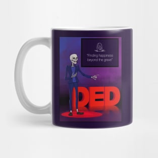 zombie skeleton halloween ted talk Mug